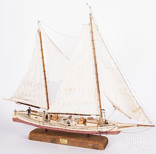 J. Seaman Bugeye boat model