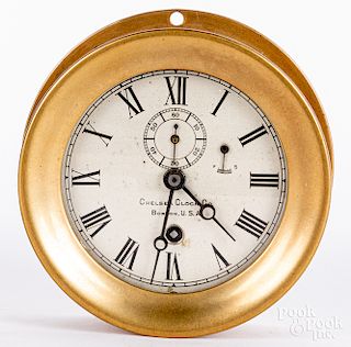 Chelsea brass ships clock