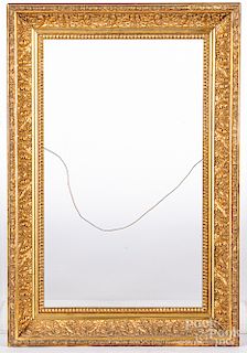 Four Victorian gilt frames