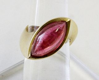 Angela Cummings, 18k & Pink Tourmaline Ring
