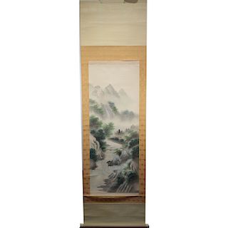Signed, Chinese Scroll Painting