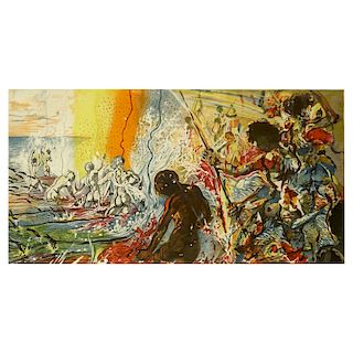 after: Salvador Dali (1904-1989) Color Lithograph