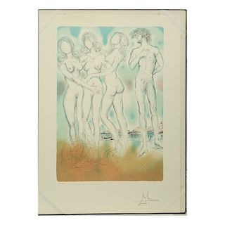 Salvador Dali (1904-1989) Color Lithograph