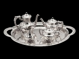 An American Silver Tea and Coffee Service