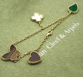 Van Cleef & Arpels Alhambra 18K Gold Bracelet