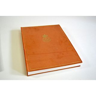 ROYAL WORCESTER THE AMERICAN BIRDS OF DOROTHY DOUGHTY LEATHER BOOK