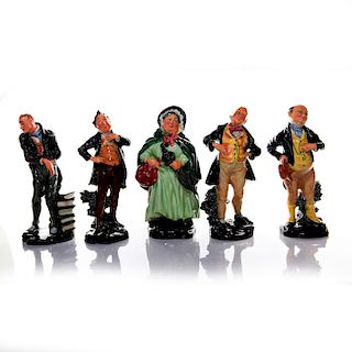 ROYAL DOULTON FIGURINES, COMPLETE CHARLES DICKENS SET