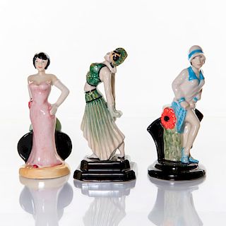 3 KEVIN FRANCES GUILD ISSUE FIGURINES