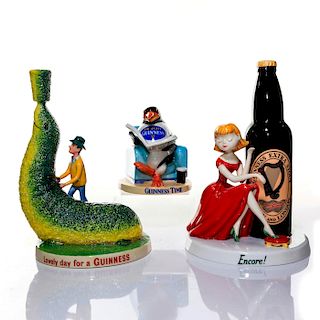 TRIO OF ROYAL DOULTON GUINNESS BEER FIGURINES