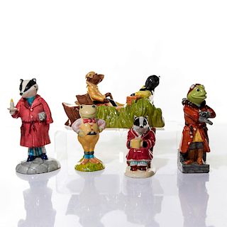ROYAL DOULTON & ROYAL ALBERT WIND IN THE WILLOWS FIGURES