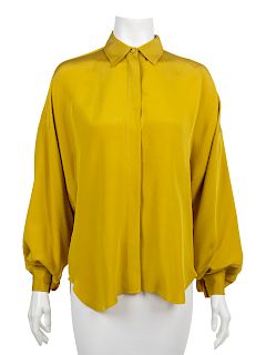 One Norman Kamali Blouse and One Romeo Gigli Blouse, 1980s-1990s