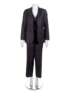 Oxxford Clothes Three-Piece Suit, 1990-2000s
