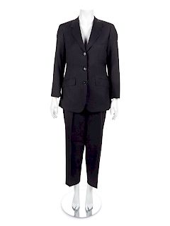 Oxxford Clothes Silk Suit, 1990-2000s