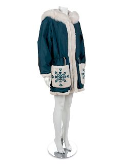Shearling Lined Coat, 1990-2000s