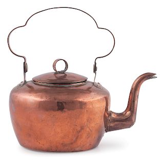 Cincinnati Copper Teapot by H. Bonner