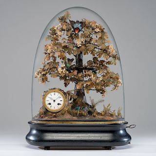 Blaise Bontems Automaton and Clock with Dome
