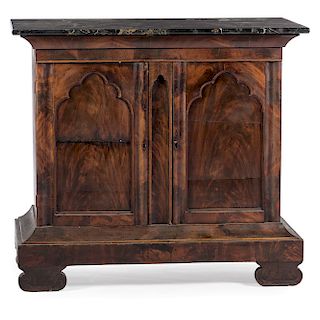 Marble Top Empire Mixing Cabinet