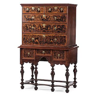 William and Mary  Chest on Frame