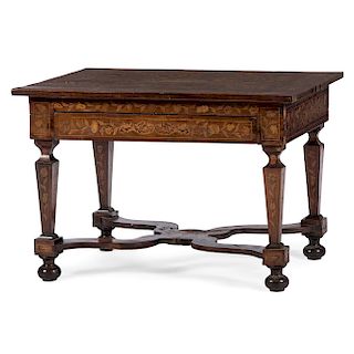 Dutch Marquetry Center Table