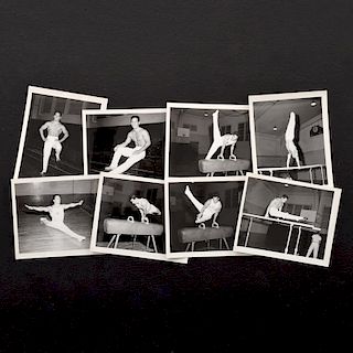8 Bruce Bellas Male Physique Gymnastic Photos & Negatives
