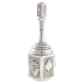 Mexican Sterling Silver Decanter