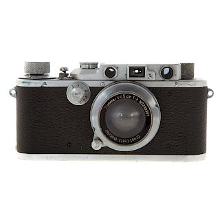 Leica III A Camera With Wetzlar Summar Lens