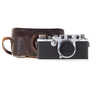 Leica III C Camera With Leitz Elmar Lens