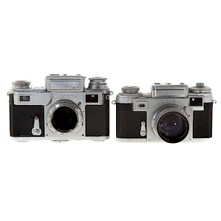 Zeiss Ikon Contax Camera and Contax Body