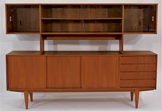 Peter Lovig Nielson Sideboard and Floating Hutch