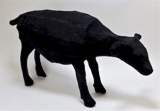 Rone'l Jordaan Wool Black Sheep Modern Sculpture