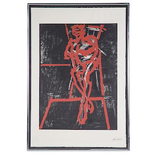 Frank Auerbach. Seated Figure