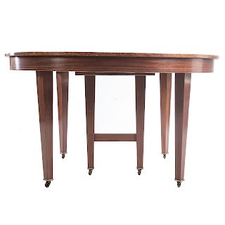 Federal Style Mahogany Dining Table