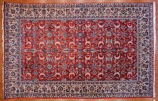 Najafabad Keshan Carpet, Persia, 10.1 x 15.9
