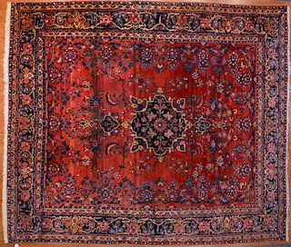Semi-Antique Bahktiari Carpet, Persia, 11.5 x 13.1