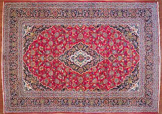 Keshan Carpet, Persia, 9 x 12