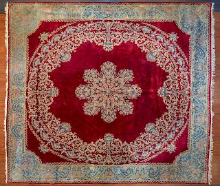 Fine Kerman Carpet, 12.7 x 14