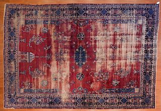 Antique Kerman Carpet, Persia, 9.10 x 14