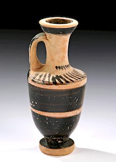 Miniature Attic Pottery Lekythos