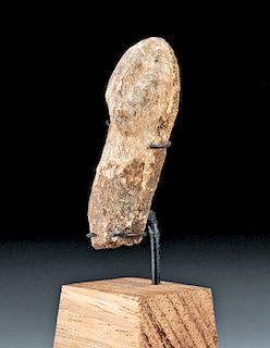 19th C. Miniature Alaskan Inuit Bone Figurine