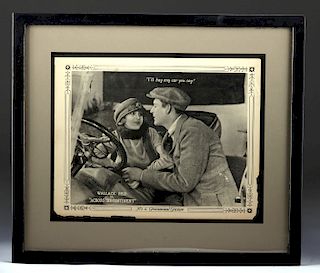 Framed "Across the Continent" Promotional Picture