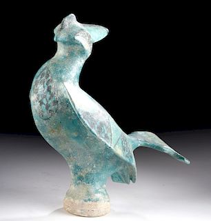 12th C. Seljuk Glazed Pottery Bird