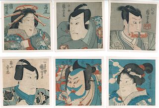 Utagawa Toyokuni 2 Japanese Woodblock Prints