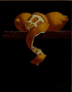 Derk Hansen Lemons Oil Painting 