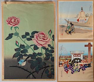 Group of 25 Japanese Woodblock Prints 19th & 20th c.