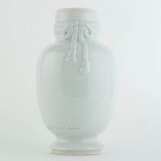 Early Japanese Vase in the form of a food container