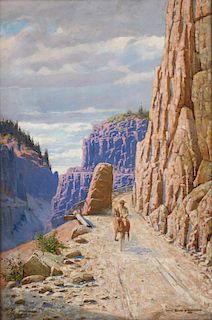 Edward Espey Grand Canyon Oil on Canvas California