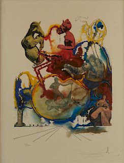 After Salvador Dali "Four Dreams of Paradise" Set 4 Lithographs