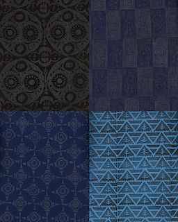 WPA Milwaukee Handicraft Project Blockprinted Textiles Folio Vol 1