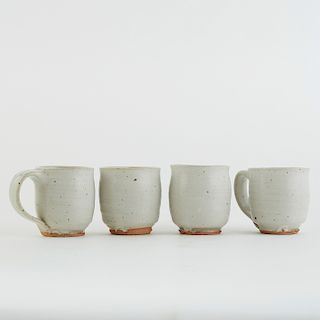 Set 4 Warren MacKenzie Studio Pottery Mugs