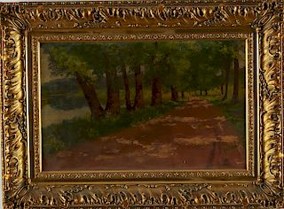 Elisabeth Chant Landscape Oil on Canvas